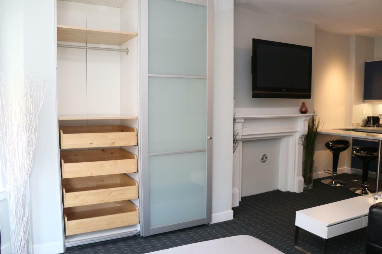 Stylish Studio On Newbury Street, #10 Бостън Екстериор снимка